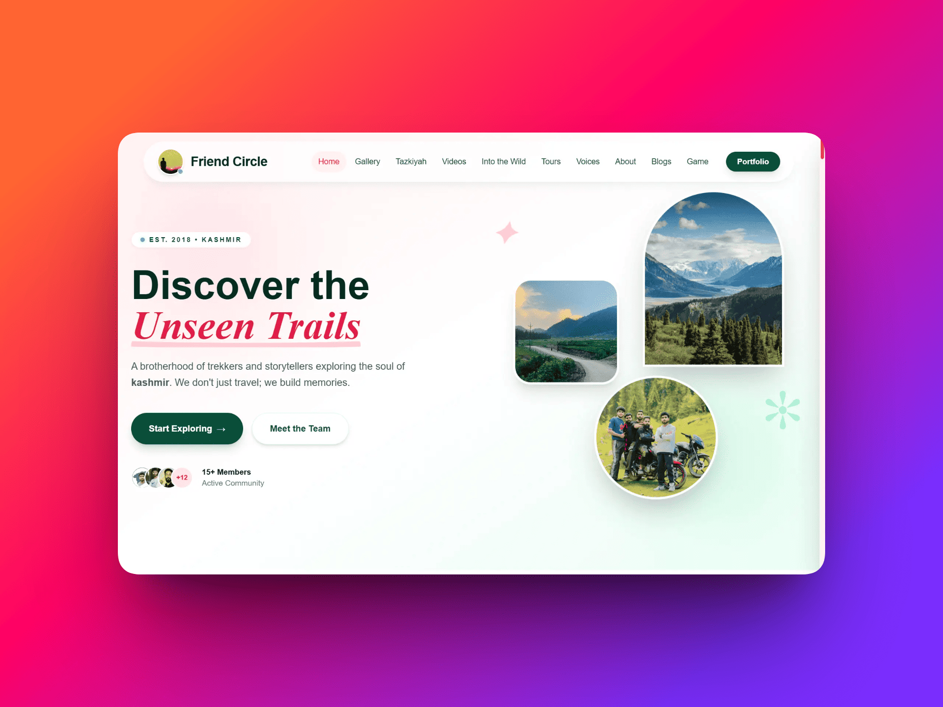 Friend Circle screenshot